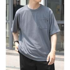 『速乾/イージーケア/UVカット』高機能ポンチショートスリーブカットソー