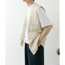 マルチポケットVネックベスト