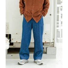 ダブルニー コットンワークパンツ
