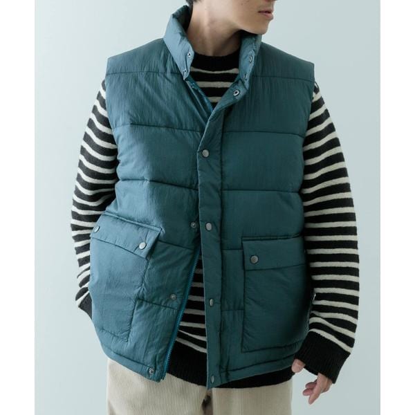 【ITEMS URBAN RESEARCH】ダウンジャケット セール】 『撥水』多機能 ボリュームパデッドベスト （ダウン