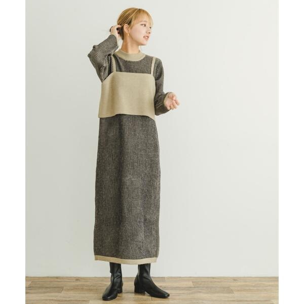 ビスチェニットワンピース | アイテムズ アーバンリサーチ(ITEMS URBAN