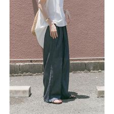 レーヨンデニムワイドパンツ