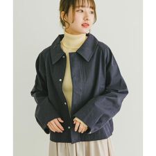 コットンショートブルゾン