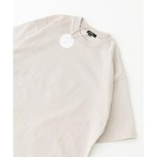 『接触冷感/UVカット』シルケットクルーネックTシャツ