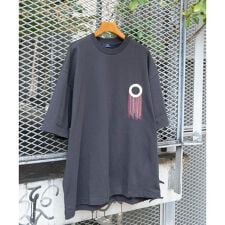 アイテムズ アーバンリサーチ(ITEMS URBAN RESEARCH)のフリンジ刺繍T-shirts Circle