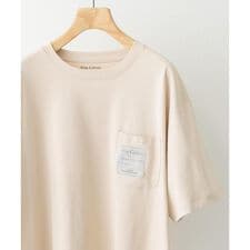 Fine Cotton クルーネックポケットTシャツ