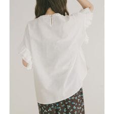 ダブルフリルブラウス