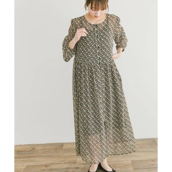 URBAN RESEARCH ナチュラルアンティークフラワープリントワンピース セール フラワープリントワンピース （ワンピース）｜＊＊URBAN