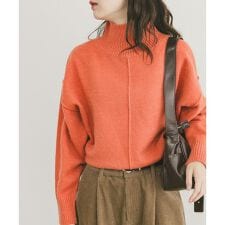 アイテムズ アーバンリサーチ(ITEMS URBAN RESEARCH)の『洗濯可』ハイネックワイドニット