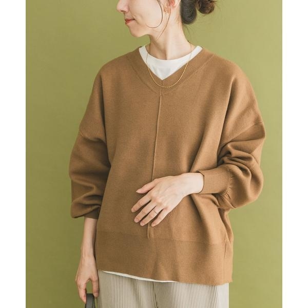 Vネックニットプルオーバー | アイテムズ アーバンリサーチ(ITEMS