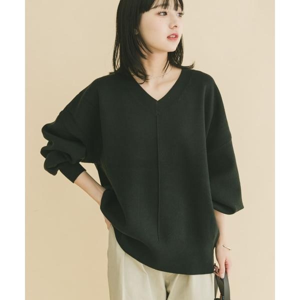 Vネックニットプルオーバー | アイテムズ アーバンリサーチ(ITEMS