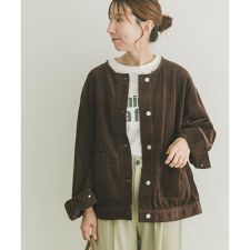 アイテムズ アーバンリサーチ(ITEMS URBAN RESEARCH)の『イージーケア』コーデュロイノーカラージャケット