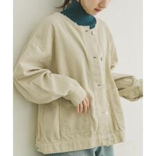 アイテムズ アーバンリサーチ(ITEMS URBAN RESEARCH)の『イージーケア』コーデュロイノーカラージャケット