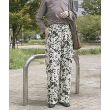 『洗濯可』コーデュロイストレートパンツ