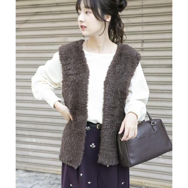 チェックツイードノースリベスト | ノーブル(Noble) | マルイ