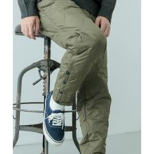 TAION　Button Parachute Down Pants
