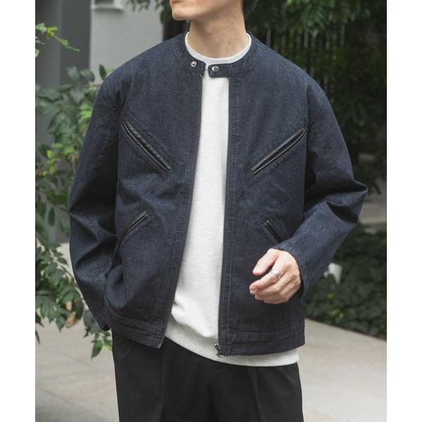 Denim Single Riders Jacket | アイテムズ アーバンリサーチ(ITEMS
