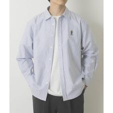 アイテムズ アーバンリサーチ(ITEMS URBAN RESEARCH)のTeddyBear ワンポイント オックスシャツ