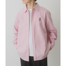 アイテムズ アーバンリサーチ(ITEMS URBAN RESEARCH)のTeddyBear ワンポイント オックスシャツ