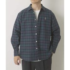 アイテムズ アーバンリサーチ(ITEMS URBAN RESEARCH)のTeddyBear ワンポイント オックスシャツ