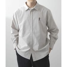 アイテムズ アーバンリサーチ(ITEMS URBAN RESEARCH)のTeddyBear ワンポイント オックスシャツ