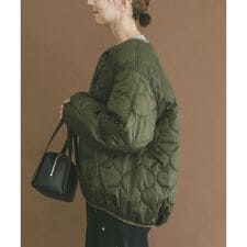 アイテムズ アーバンリサーチ(ITEMS URBAN RESEARCH)の瓢箪キルト中綿ブルゾン