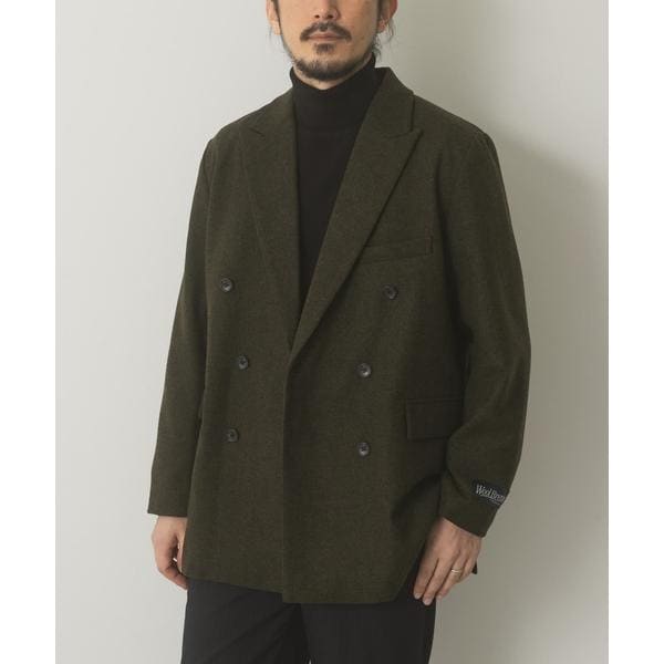 ワイドラペル ダブルブレスト オーバーサイズ ジャケット