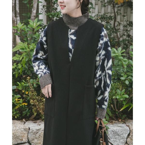 ジャガードニュアンスハイネックニット | アイテムズ アーバンリサーチ