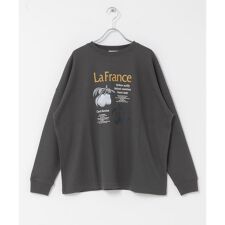 アイテムズ アーバンリサーチ(ITEMS URBAN RESEARCH)のワッフルプリントロゴプルオーバー