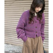 2WAYミックスカラーニット