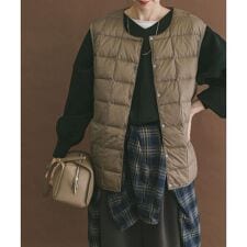 TAION　CrewNeck Button Down Vest