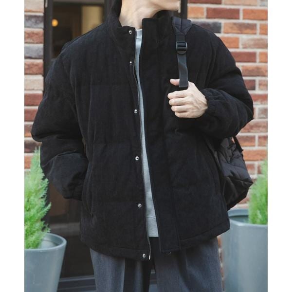 襟コーデュロイ 中綿キルティングジャケット | アイテムズ アーバン