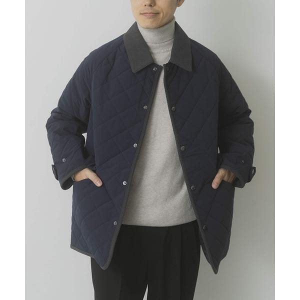 襟コーデュロイ 中綿キルティングジャケット | アイテムズ アーバン