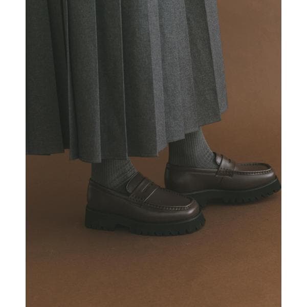 otonaMUSE掲載】SQUARE TOE LOAFER ヒール | マウジー(MOUSSY