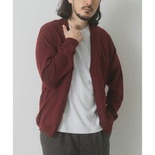 SILK×WOOL MIXニットカーディガン