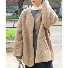 アイテムズ アーバンリサーチ(ITEMS URBAN RESEARCH)のボアジャケット