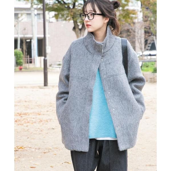 スタンドカラーオーバージャケット | アイテムズ アーバンリサーチ