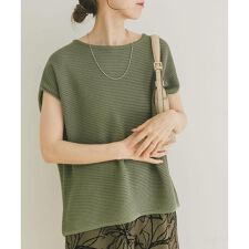 ワッフルフレンチニット