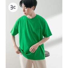 USAコットン ムジポケットTシャツ