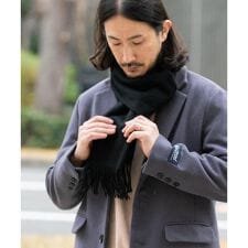 ウール×カシミヤ マフラー