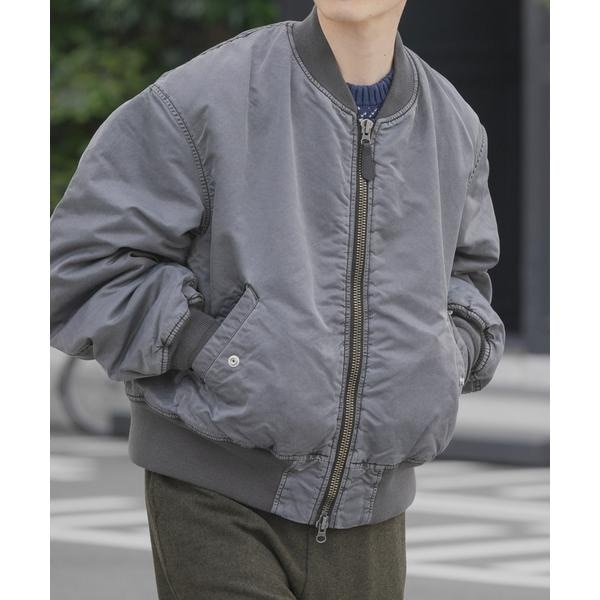 ピグメントダイ オーバーサイズMA-1 | アイテムズ アーバンリサーチ