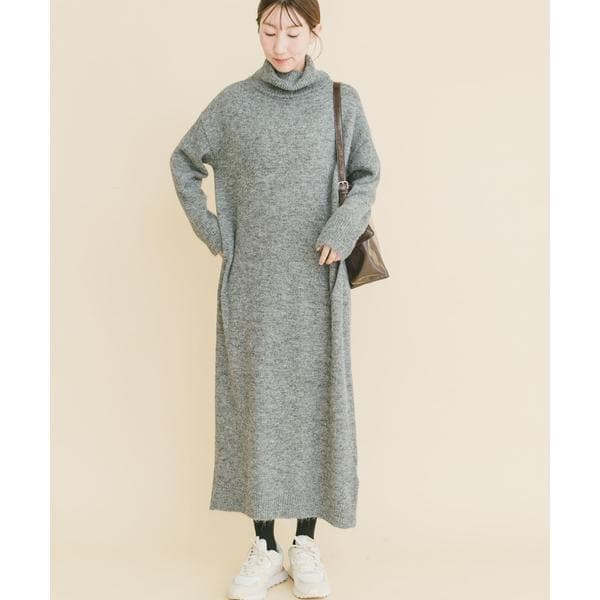 タートルネックニットワンピース | アイテムズ アーバンリサーチ(ITEMS