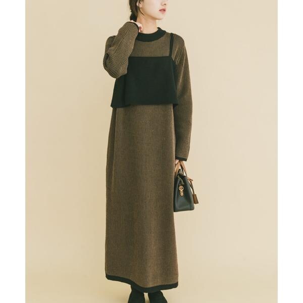 ビスチェニットワンピース | アイテムズ アーバンリサーチ(ITEMS URBAN