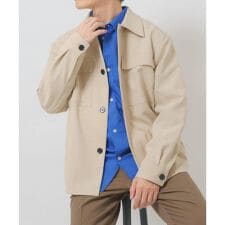 2way ストレッチ比翼ジャケット