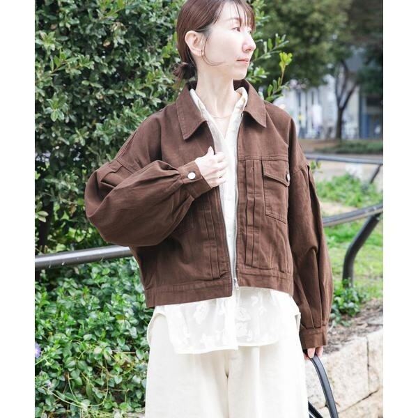 袖ボリュームZIPブルゾン | アイテムズ アーバンリサーチ(ITEMS URBAN