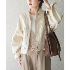 袖ボリュームZIPブルゾン