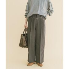 チェーンベルト付きパンツ