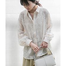 レースメッシュシャツ