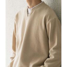 フェイクレイヤード ジャカード スキッパー