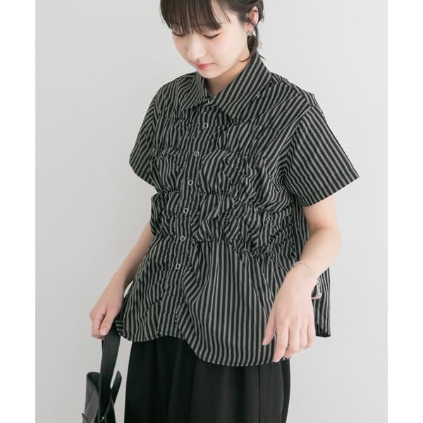 シャーリングストライプシャツ | アイテムズ アーバンリサーチ(ITEMS